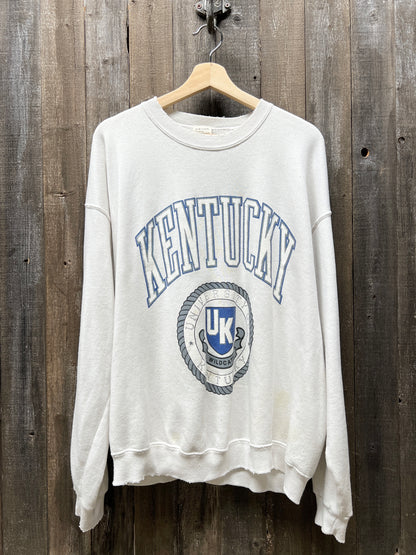 Vintage Kentucky Sweatshirt -XL-Customize Your Embroidery Wording