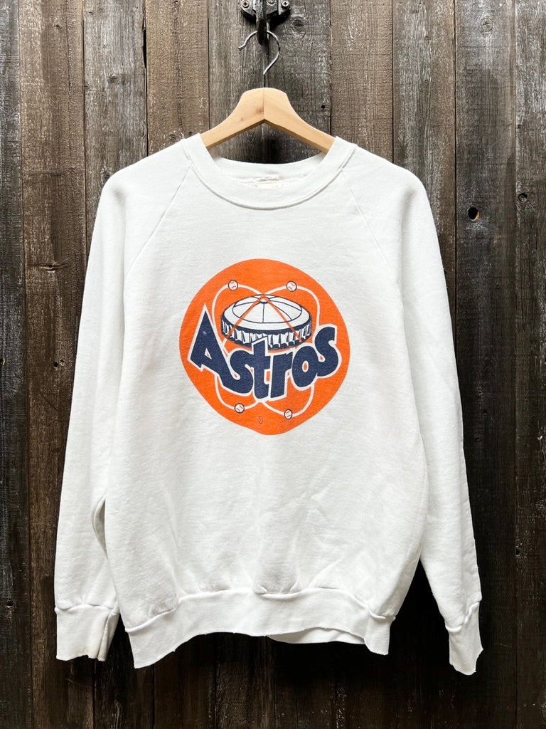 Vintage Astro Sweatshirt -M-Customize Your Embroidery Wording