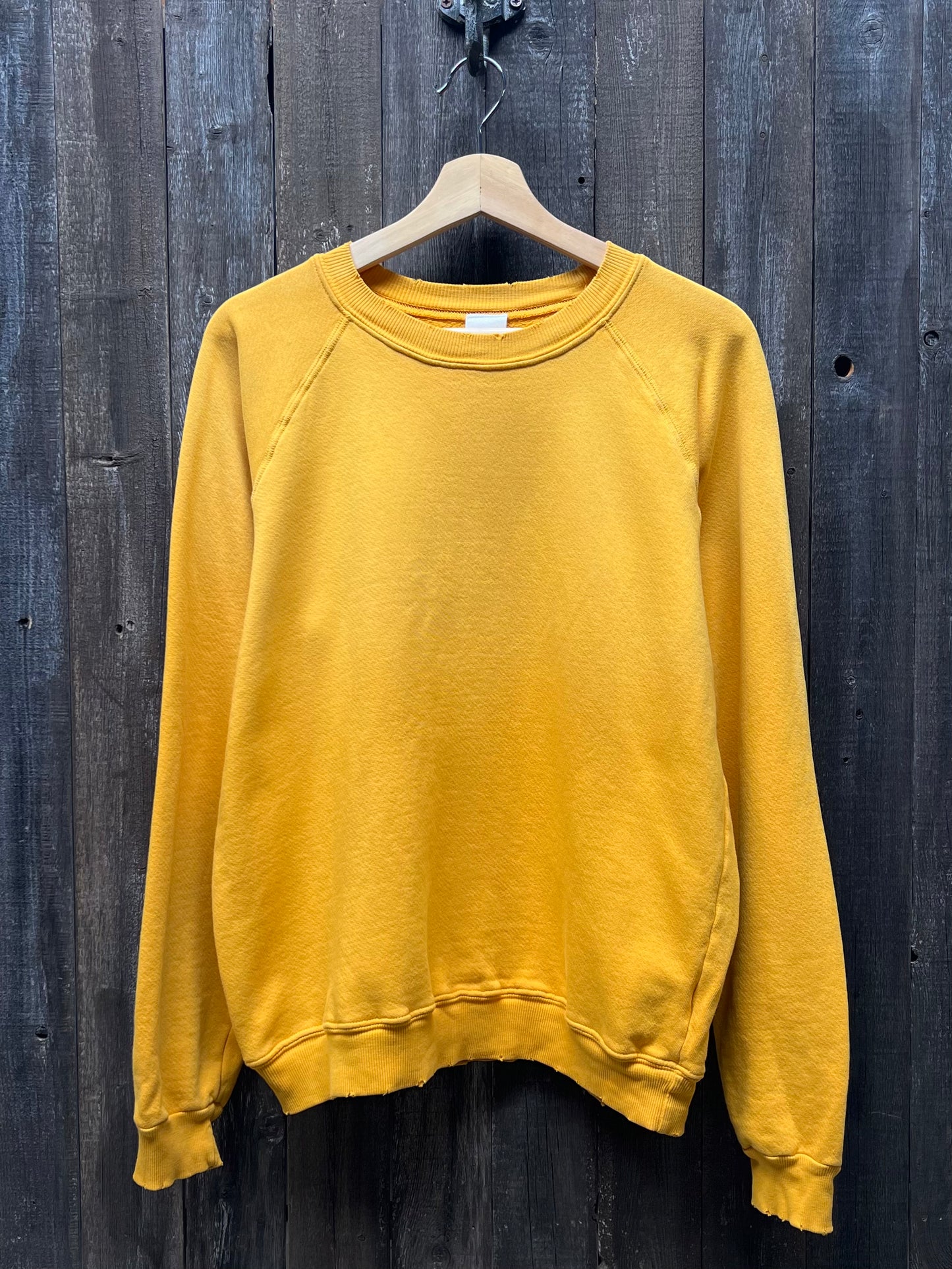 CUT & SEW COLOR WARM COLOR SWEATS WITH CUSTOM HAND EMBROIDERY (11 Colors)