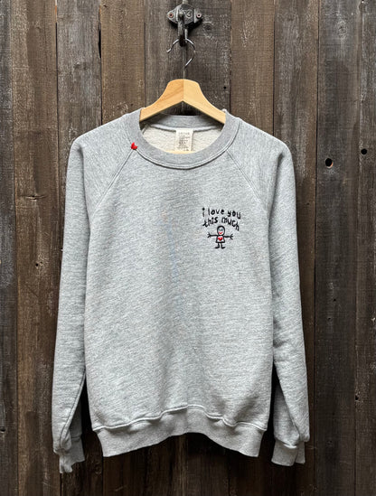 I love you this much Sweatshirt (17Colors)