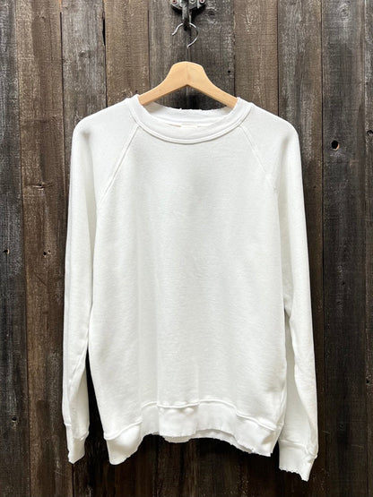 CUT & SEW SAIL AWAY SWEATSHIRT WITH CUSTOM HAND EMBROIDERY(4 Colors)