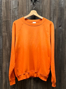 Solid Sweatshirt - Orange