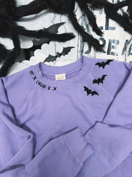 Spooky Bats Sweatshirt (6 Colors)