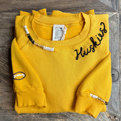 SPORTS TEAM PERSONALIZED HAND EMBROIDERY (21Colors)