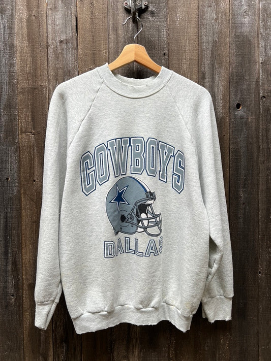 Vintage Dallas Cowboys Sweatshirt -M-Customize Your Embroidery Wording