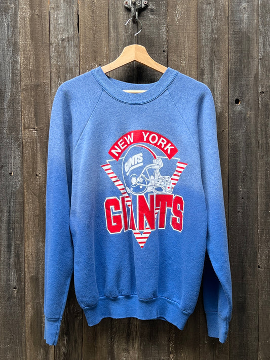 Vintage NY Giants Sweatshirt -M/L-Customize Your Embroidery Wording