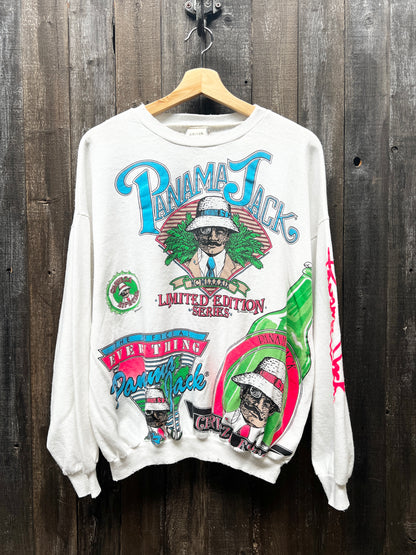 Vintage Panama Jack Sweatshirt - OS-Customize Your Embroidery Wording