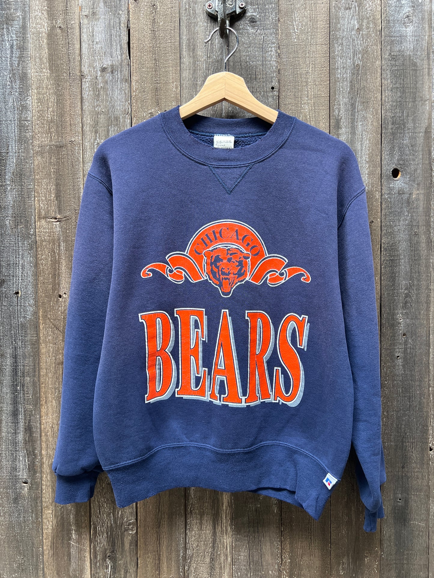 Vintage Chicago Bears Sweatshirt -S/M-Customize Your Embroidery Wording