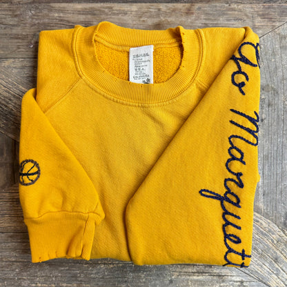 SPORTS TEAM HAND CUSTOM EMBROIDERY ON SLEEVE(20Colors)