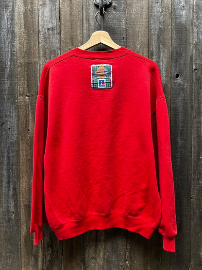 Vintage 49ers Sweatshirt -XL-Customize Your Embroidery Wording