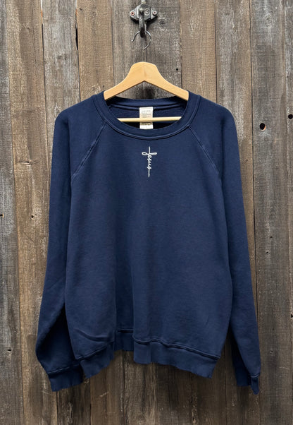 Jesus Cross Sweatshirts  (20 Colors)