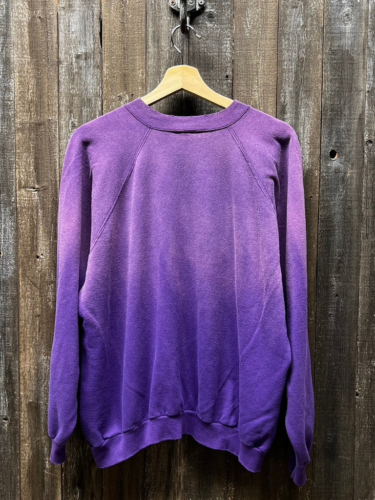 Minnesota Vikings Sweatshirt -L/XL-Customize Your Embroidery Wording