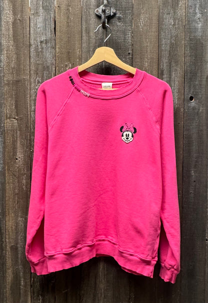 Mickey or Minnie Patch WITH PERSONALIZED EMBROIDERY (18 Colors)