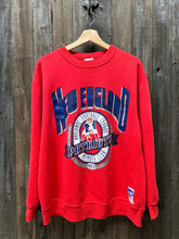 New England Patriots Sweatshirt -L-Customize Your Embroidery Wording