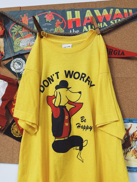 Vintage don't worry Tee -M