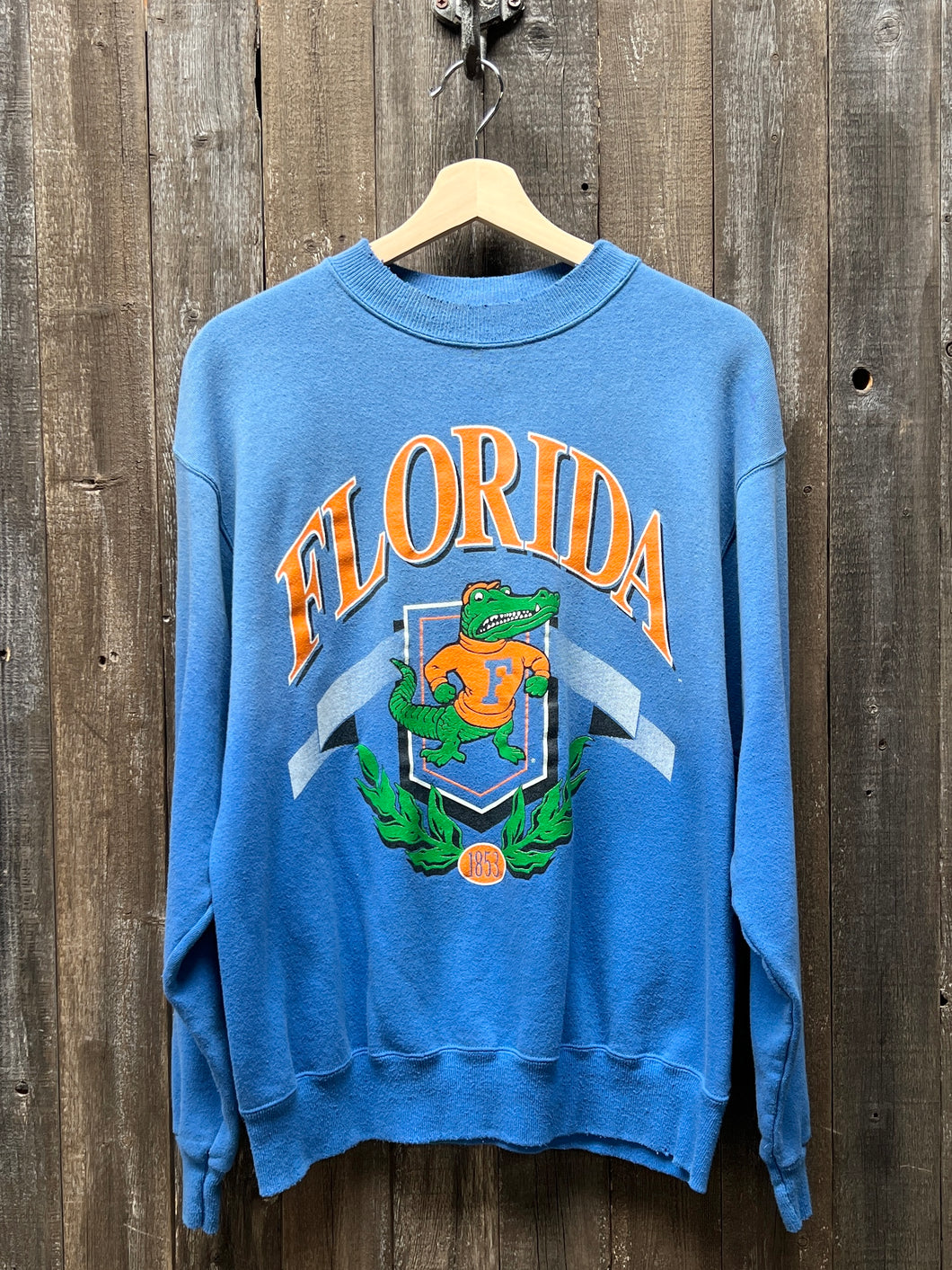 Florida Gators Sweatshirt -M-Customize Your Embroidery Wording