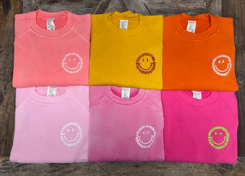 Smiley Face xx Sweatshirts (26 Colors)