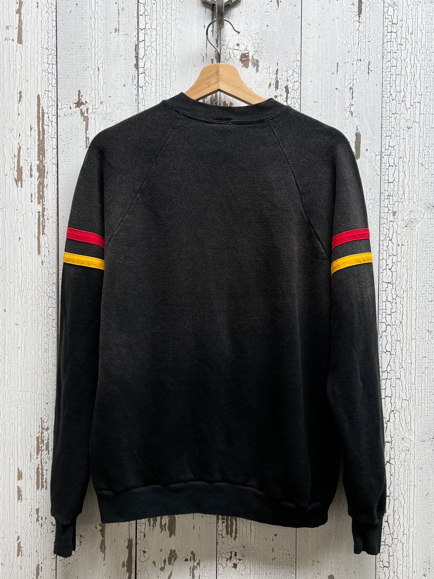 Vintage Mickey Sweatshirt-S,M,L,XL-Customize Your Embroidery Wording on Neckline & Sleeve