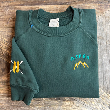 Choose Your Winter Logo & Custom Wording Sweatshirt (21 Colors)