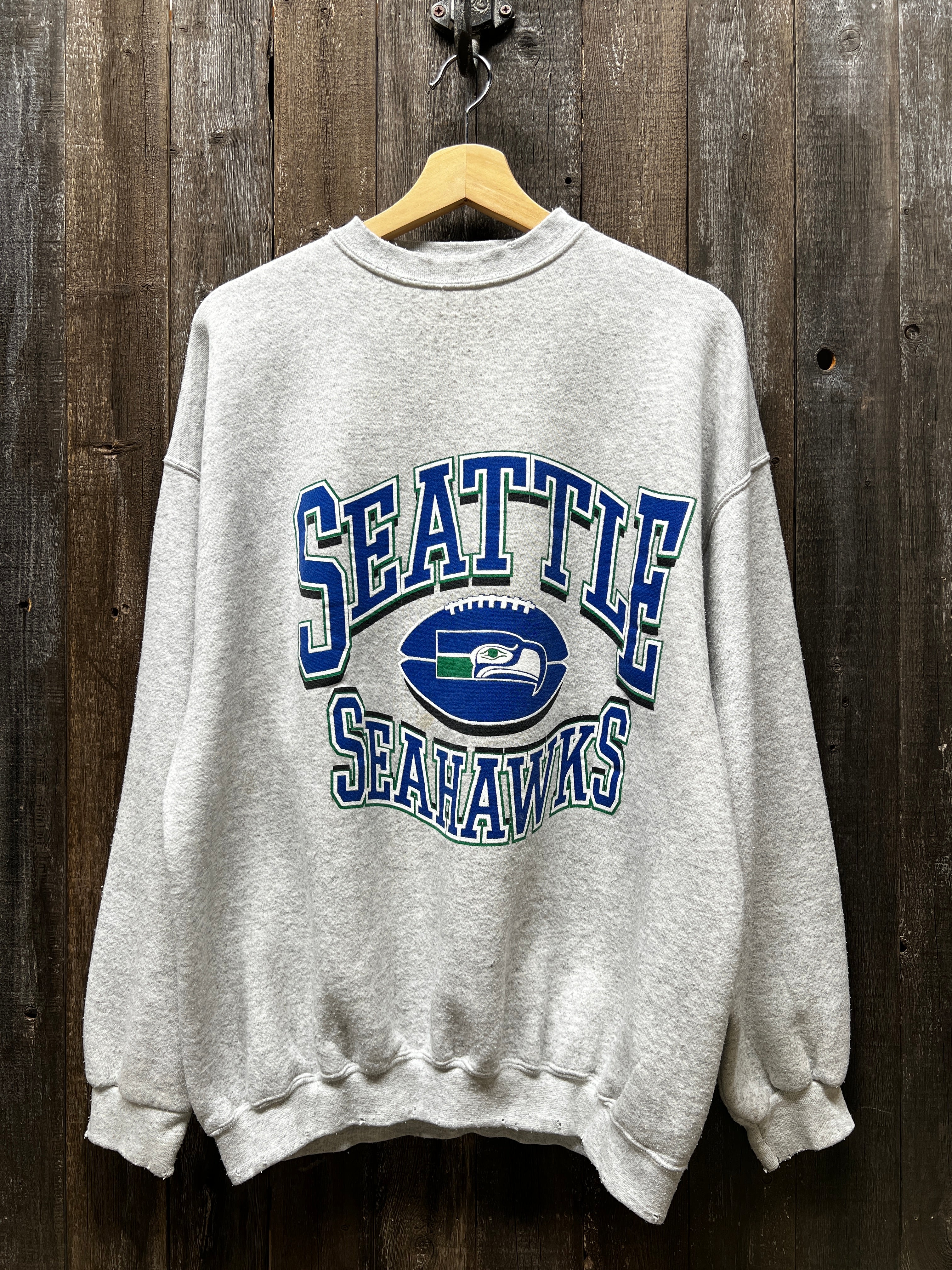 Grey seahawks sweatshirt hotsell