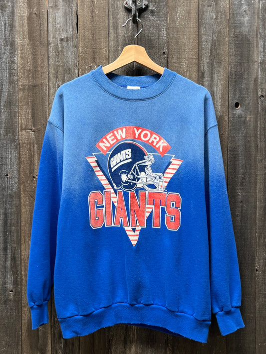 Vintage Giants Sweatshirt - L-Customize Your Embroidery Wording