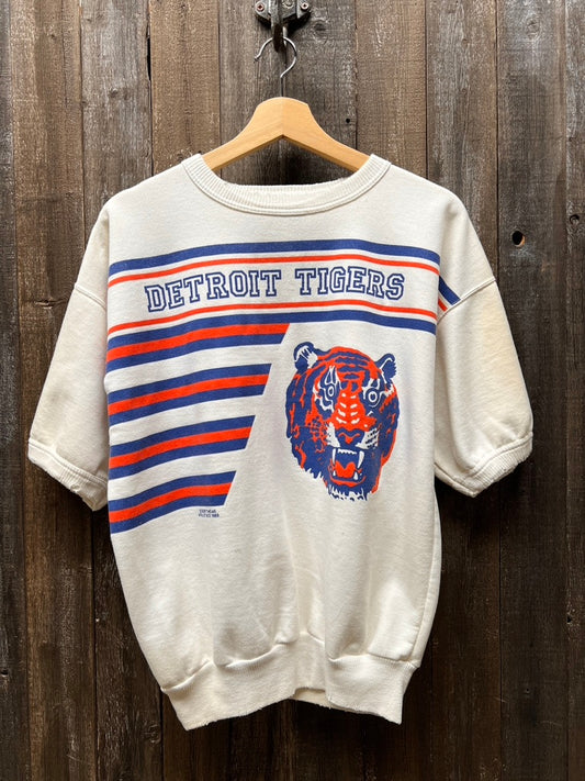89' Detroit Tigers  Sweatshirt -M/L-Customize Your Embroidery Wording