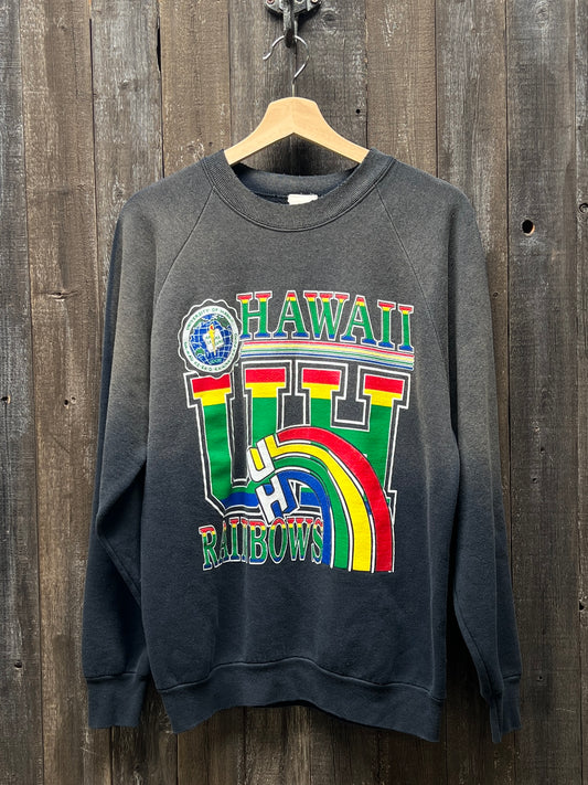Hawaii Sweatshirt -S/M-Customize Your Embroidery Wording