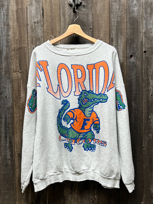 Vintage Florida Gators Sweatshirt -XL-Customize Your Embroidery Wording