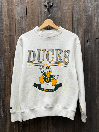 Vintage Ducks Sweatshirt -XS/S-Customize Your Embroidery Wording