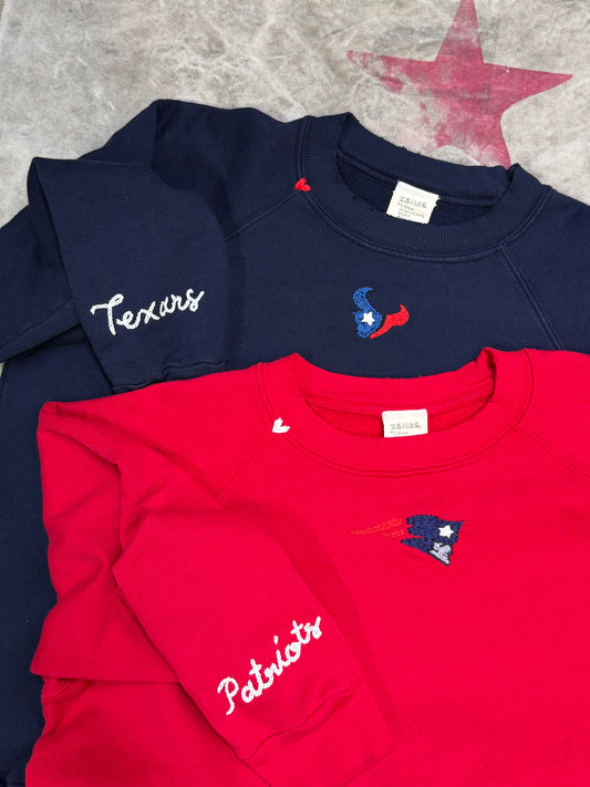 CHOOSE YOUR TEAM SYMBOL & TEAM NAME ON THE SLEEVE (16 Colors)