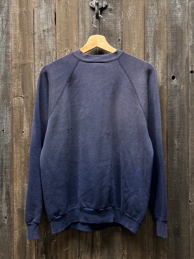 Vintage Michigan Wolverines Sweatshirt -L-Customize Your Embroidery Wording
