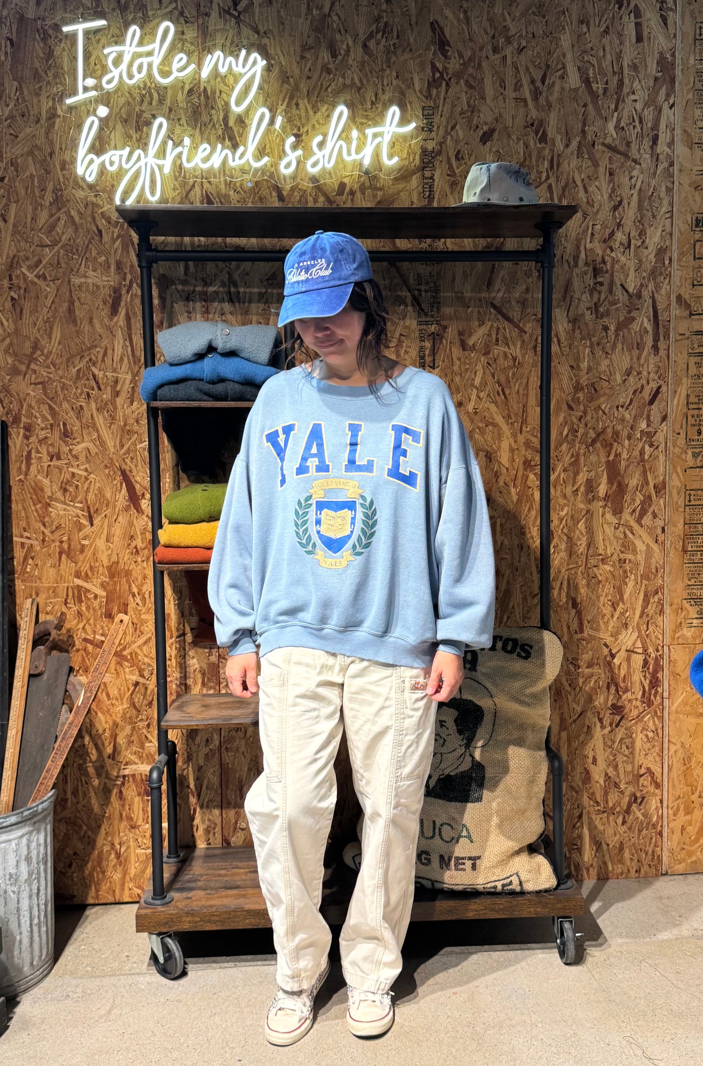 Vintage YALE Sweatshirt -XXL-Customize Your Embroidery Wording