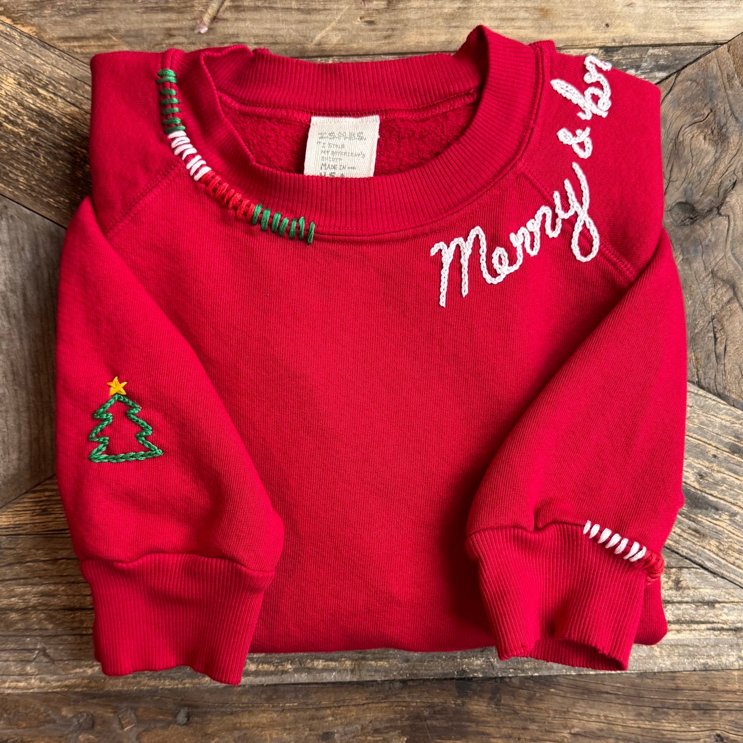 CHRISTMAS SPECIAL PERSONALIZED HAND EMBROIDERY (7 Colors)
