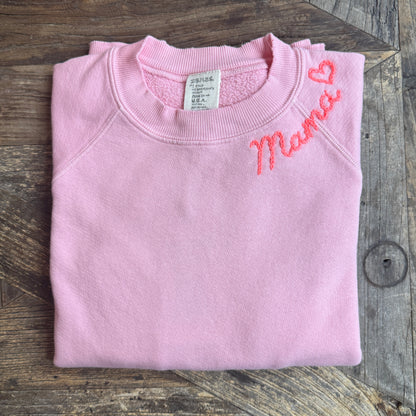 mama❤️ Sweatshirts (20 Colors)