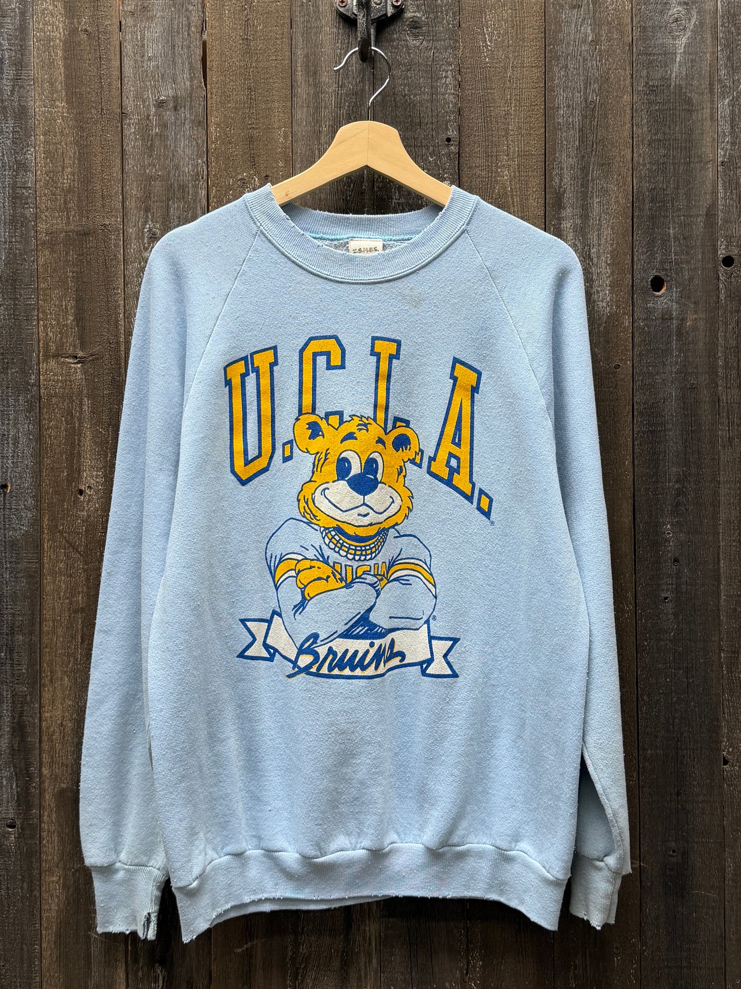 Vintage UCLA Sweatshirt -M-Customize Your Embroidery Wording