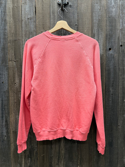 PEDAL BLOOM ALLOVER MINI FLOWER PATCH SWEATSHIRT WITH CUSTOM HAND EMBROIDERY(6 Colors)