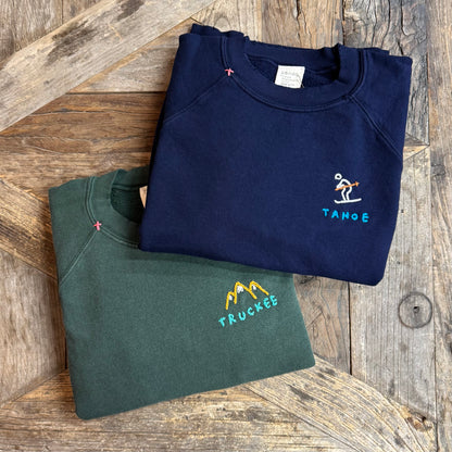 Choose Your Winter Logo & Custom Wording Sweatshirt (21 Colors)