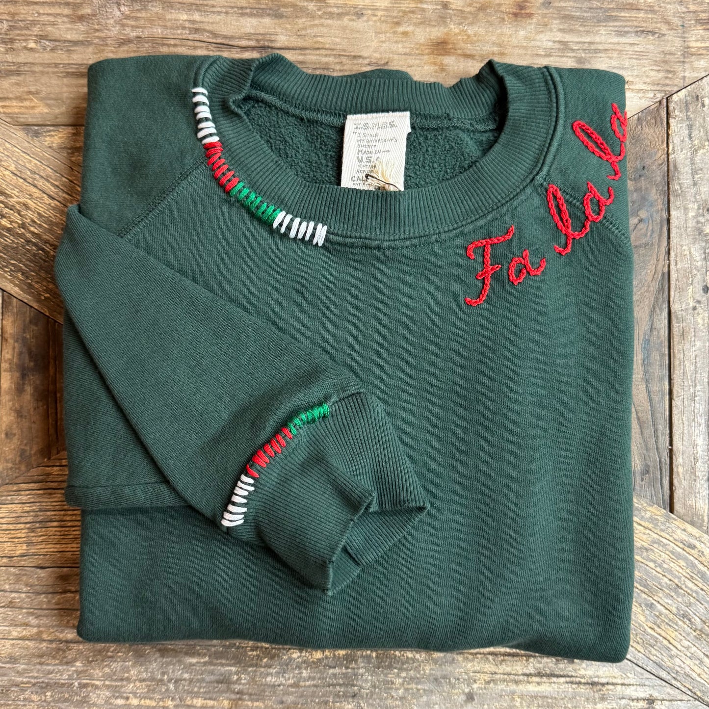 CHRISTMAS SPECIAL PERSONALIZED HAND EMBROIDERY (7 Colors)