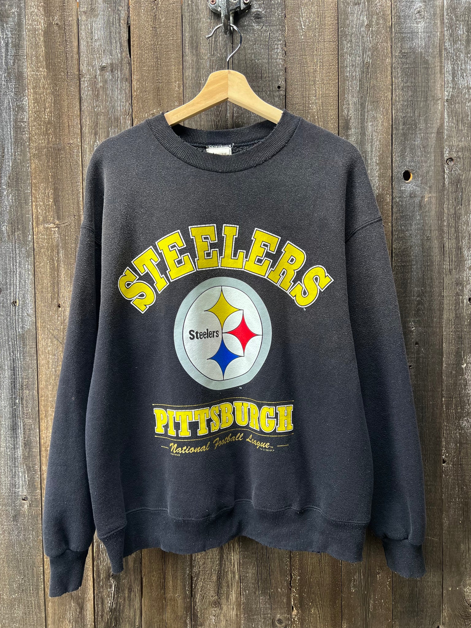 Steelers embroidered sweatshirt new arrivals