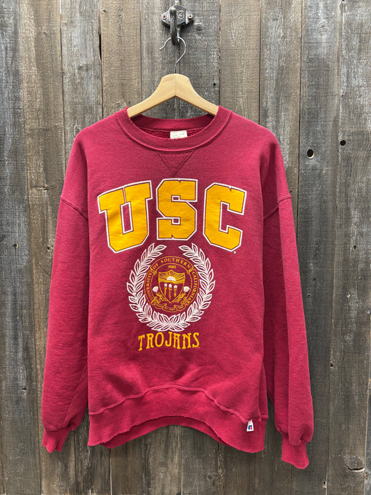 Vintage USC Sweatshirt -M/L-Customize Your Embroidery Wording