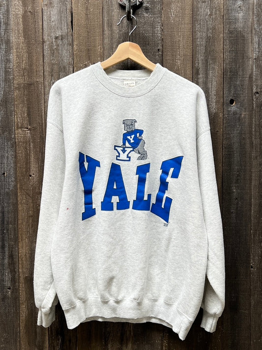 Yale Sweatshirt -L-Customize Your Embroidery Wording