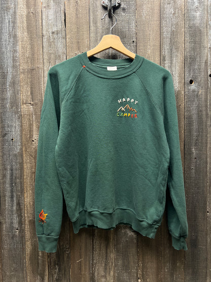 Happy Camper Sweatshirt(7Colors)