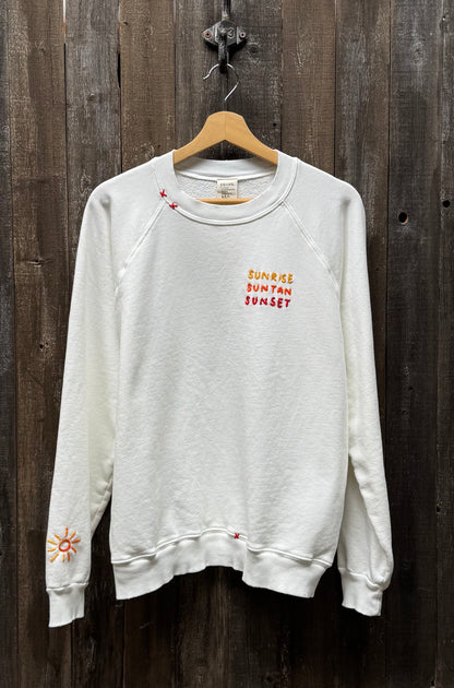 Sunrise Suntan Sunset Sweatshirt(3 Colors)