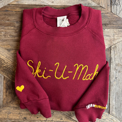 SPORTS TEAM PERSONALIZED HAND EMBROIDERY ON CHEST (19 Colors)