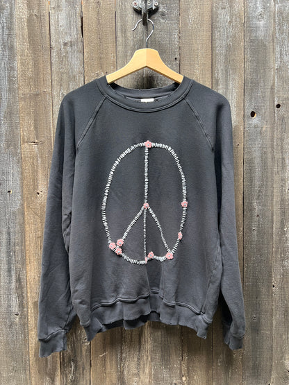 Peace with Mini Flower Patches  Sweatshirts (5Colors)