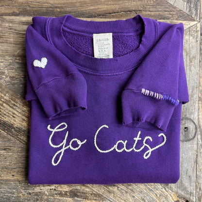 SPORTS TEAM PERSONALIZED HAND EMBROIDERY ON CHEST (19 Colors)