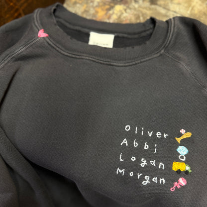 Celebrate Your Life Sweatshirt-Choose 4 logos (17 Colors)