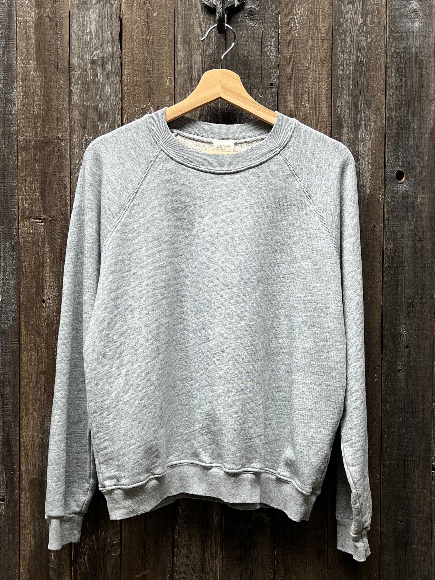 Solid Sweatshirt - Medium Gray