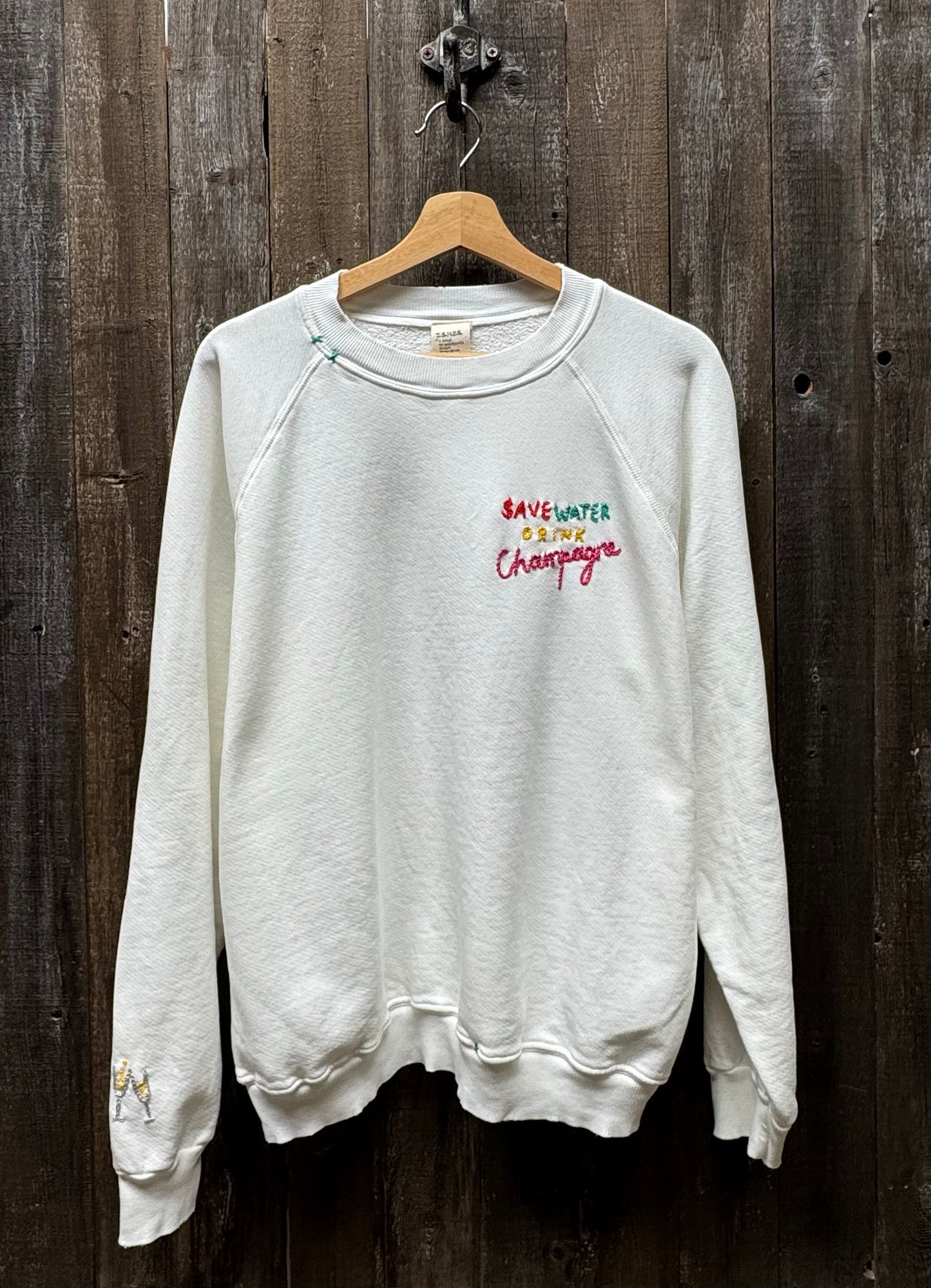 Save Water Drink Champagne Sweatshirt(11 Colors)