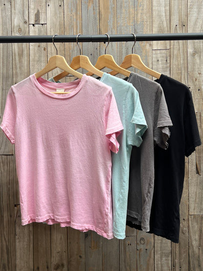 VINTAGE CLOUD S/S TEE PACK WITH CUSTOM HAND EMBROIDERY (4 Colors)